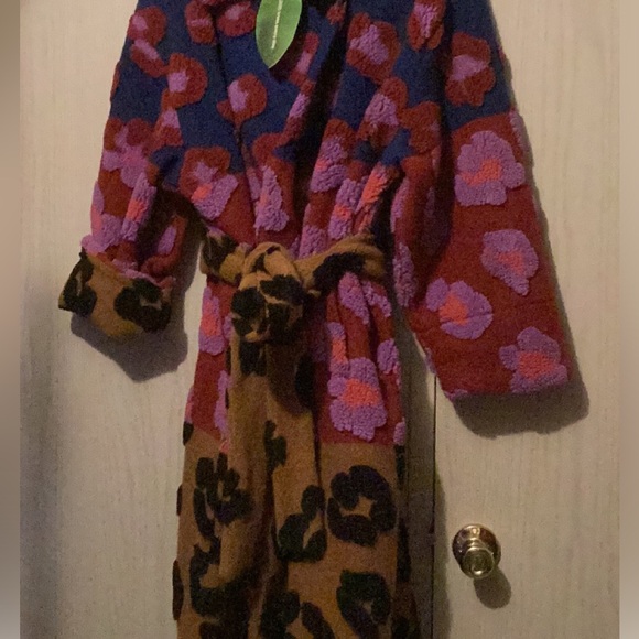 Farm Rio fleece coat Animal print - Picture 1 of 11